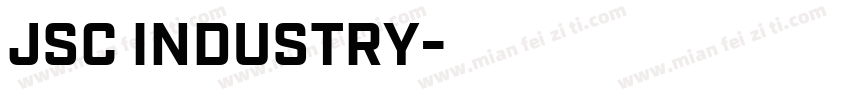JSC INDUSTRY字体转换